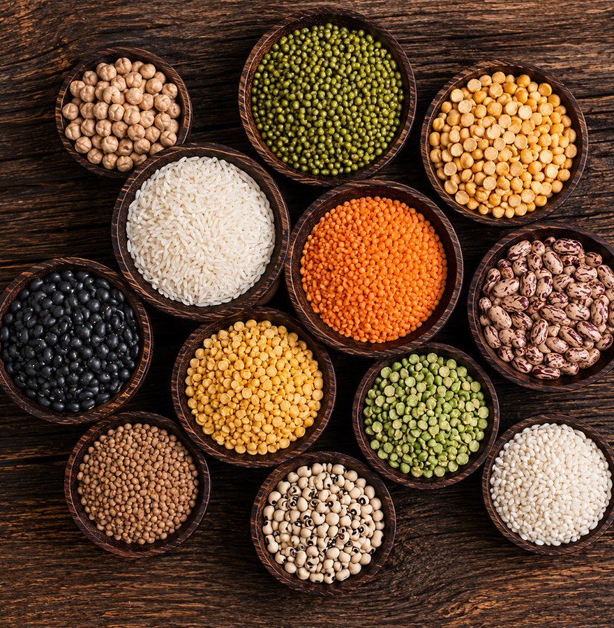Grains and Pulses
