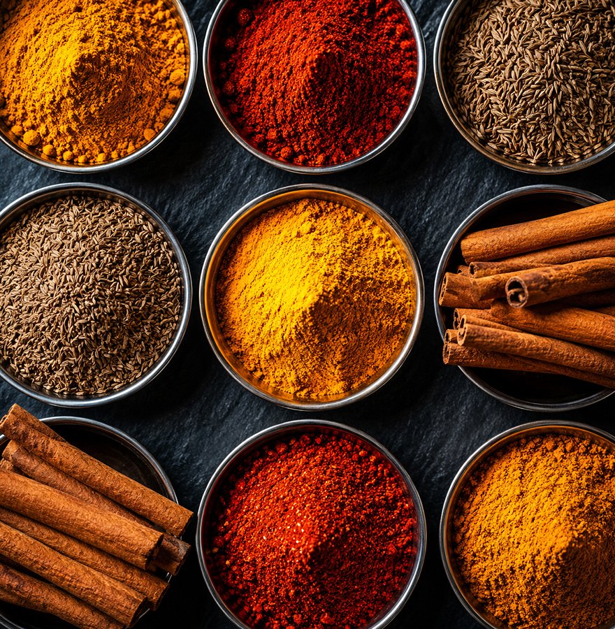 Powdered and Whole Spices