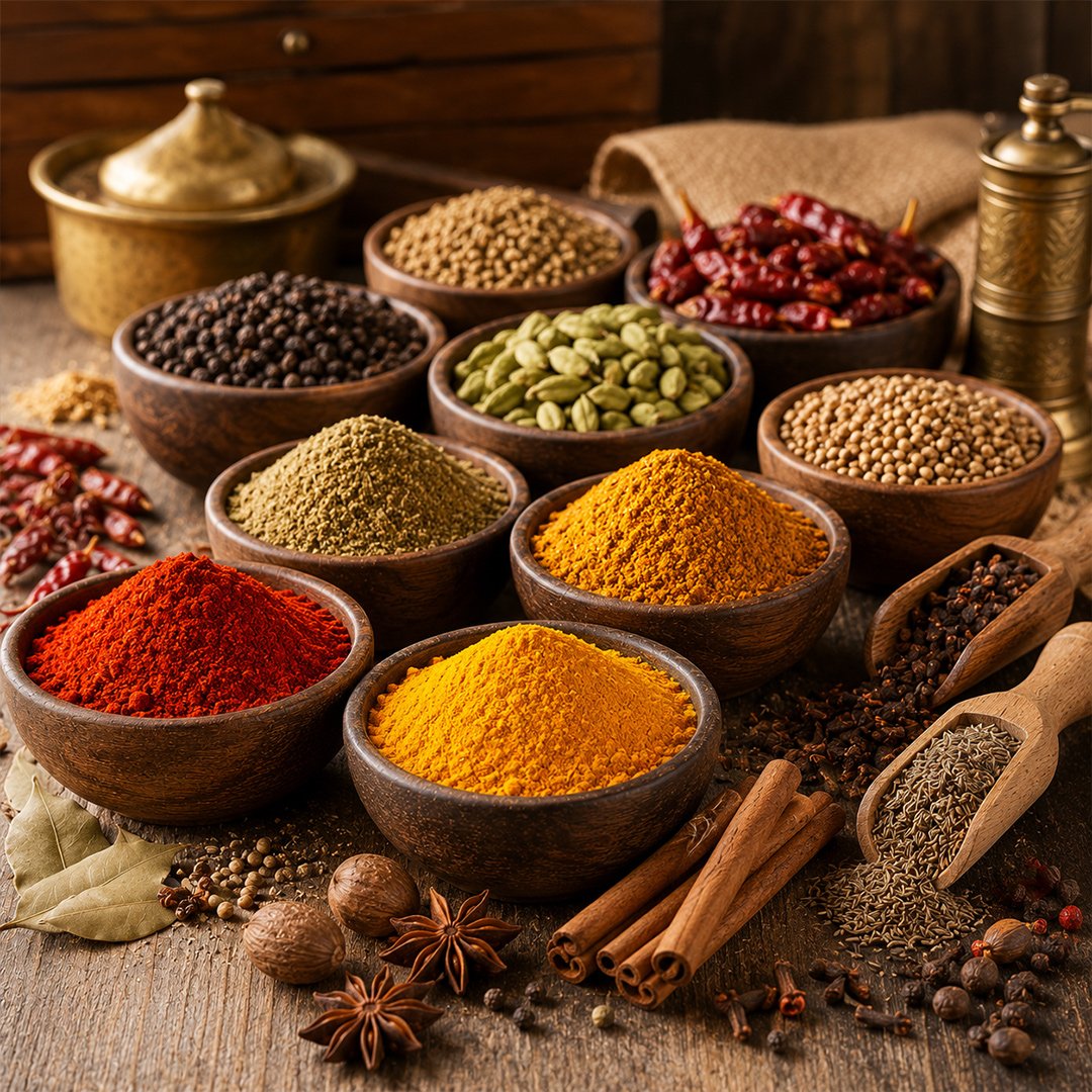 Powdered and Whole Spices